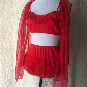 ❤️SUPER RARE VINTAGE 1960s 3 PIECE BABYDOLL SET